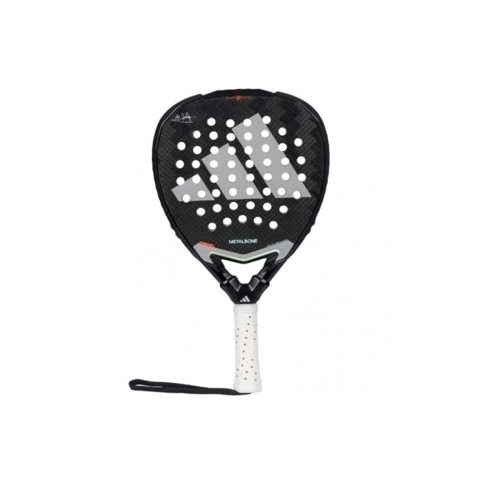 Adidas Pala de Padel Metalbone 3.4 2025 Ale Galan Negra y Blanca