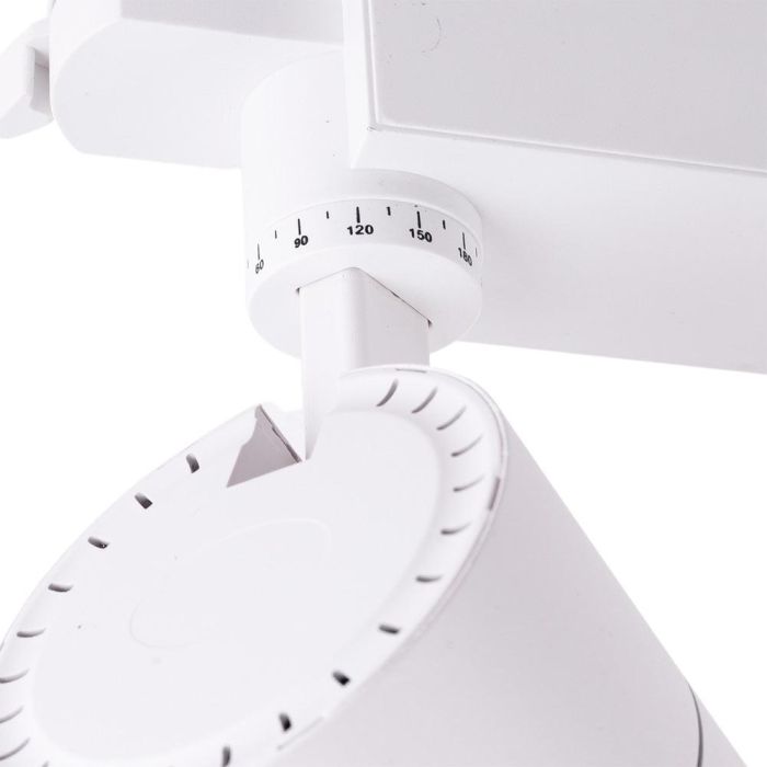 Foco de Carril LED  30W 2700Lm CRI90 4200ºK Monofásico 40.000H Antideslumbrante  [HO-FC-30W-AD-W-W] 4