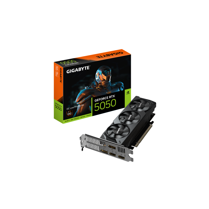 Gigabyte Geforce Rtx 5050 Oc Low Profile 8G Tarjeta Gráfica - 8Gb Gddr6, 128Bit, Pci-E 5.0, 2587Mhz Frecuencia Del Núcleo, 2 X Dp, 2 X Hdmi, Nvidia Dlss 4, Gv-N5050Oc-8Gl 0 Gigabyte Geforce Rtx 5050 Oc Low Profile 8G Tarjeta Gráfica - 8Gb Gddr6, 128Bit, Pci-E 5.0, 2587Mhz Frecuencia Del Núcleo, 2 X Dp, 2 X Hdmi, Nvidia Dlss 4, Gv-N5050Oc-8Gl 0