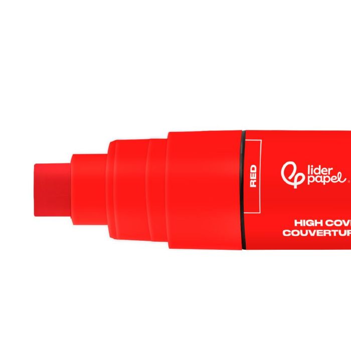 Rotulador Liderpapel Acrylic Base Agua Todo Tipo De Superficie Punta Rectangular 10 mm Rojo 2 Rotulador Liderpapel Acrylic Base Agua Todo Tipo De Superficie Punta Rectangular 10 mm Rojo 2
