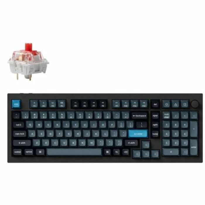 Keychron AAAQE90012 Teclado mecánico para juegos Q5 Pro con interruptor rojo ANSI y retroiluminación RGB 0 Keychron AAAQE90012 Teclado mecánico para juegos Q5 Pro con interruptor rojo ANSI y retroiluminación RGB 0