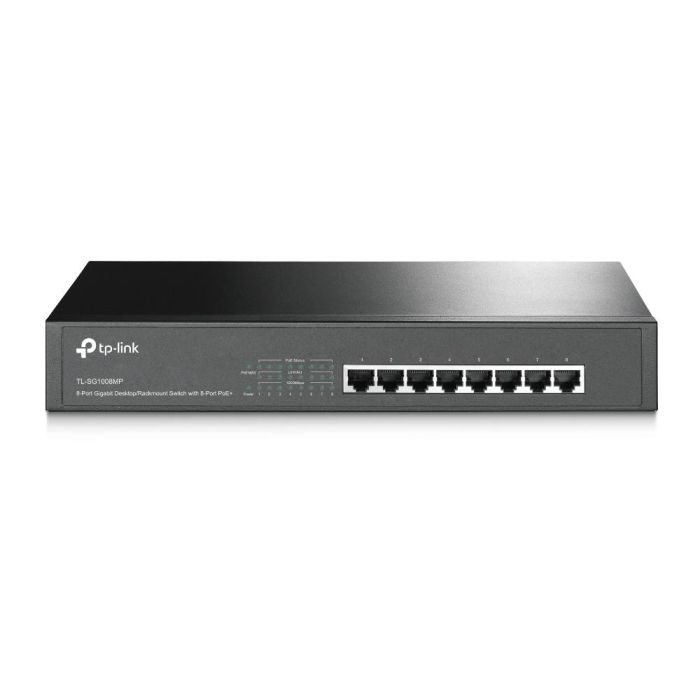 Tp-Link TL-SG1008MP Switch 8 Puertos Gigabit con PoE+, Montaje en Rack/Escritorio 0 Tp-Link TL-SG1008MP Switch 8 Puertos Gigabit con PoE+, Montaje en Rack/Escritorio 0