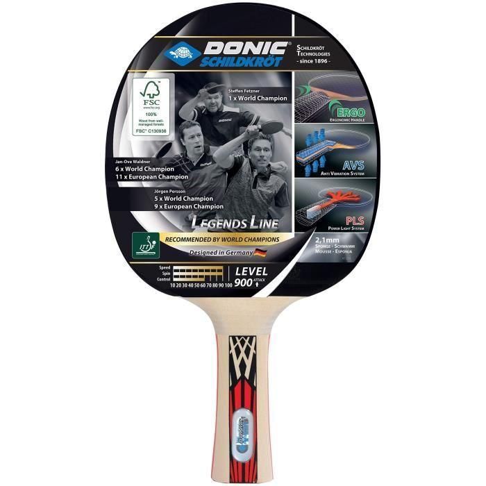 Schildkrot SCH4000885544268 Raqueta Tenis de Mesa Legends 900 FSC