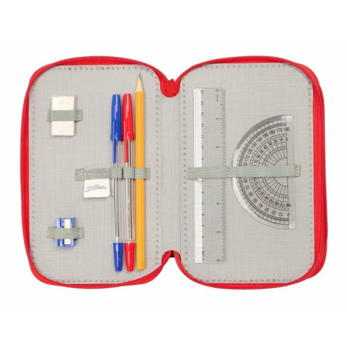 Safta Plumier Triple Spider-Man 37 Pcs, Estuche Escolar para Niños +3 Años 12,5x19,5x5,5cm 5 Safta Plumier Triple Spider-Man 37 Pcs, Estuche Escolar para Niños +3 Años 12,5x19,5x5,5cm 5