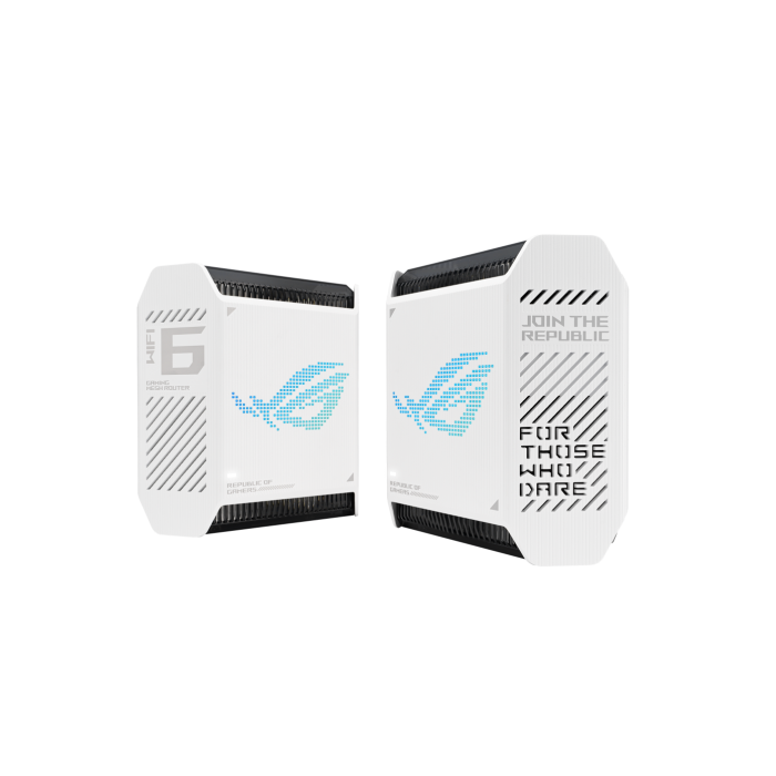 ASUS ROG Rapture GT6 (W-2-PK) Tribanda (2,4 GHz/5 GHz/5 GHz) Wi-Fi 6 (802.11ax) Blanco 4 Interno 2