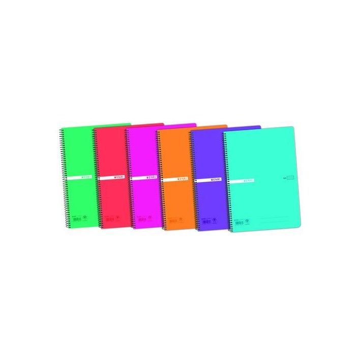 Bloc Enri Status Tapa Pp Fº 80H Cuadric.4X4 Col.Sur.(6) (Set de 5)