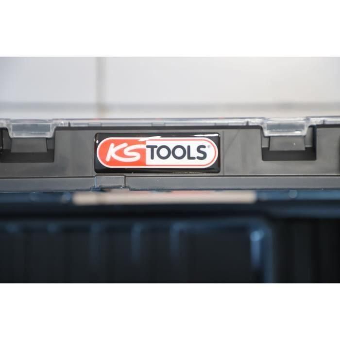 Caja de herramientas - KS TOOLS - 850.0395F - Caja de herramientas SCM - Caja de herramientas vacía 545 x 270 x 246 mm 3 Caja de herramientas - KS TOOLS - 850.0395F - Caja de herramientas SCM - Caja de herramientas vacía 545 x 270 x 246 mm 3