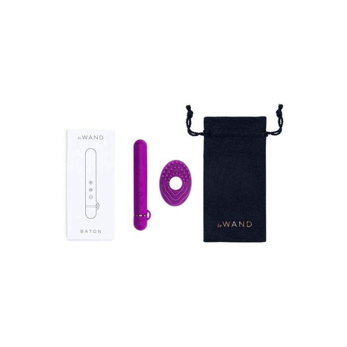 Mini Vibrador Le Wand Baton Morado 2 Mini Vibrador Le Wand Baton Morado 2