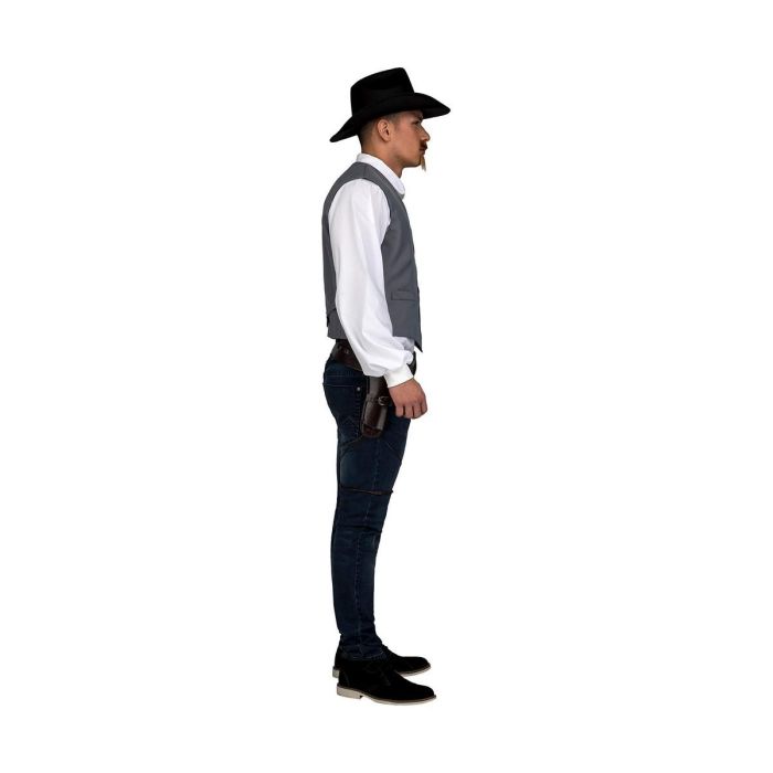 Disfraz chaleco gris vaquero ml (chaleco) 4 Disfraz chaleco gris vaquero ml (chaleco) 4