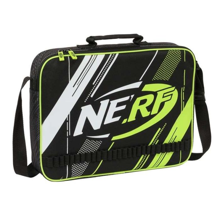 Cartera Escolar Nerf Get ready Negro 38 x 28 x 6 cm Cartera Escolar Nerf Get ready Negro 38 x 28 x 6 cm