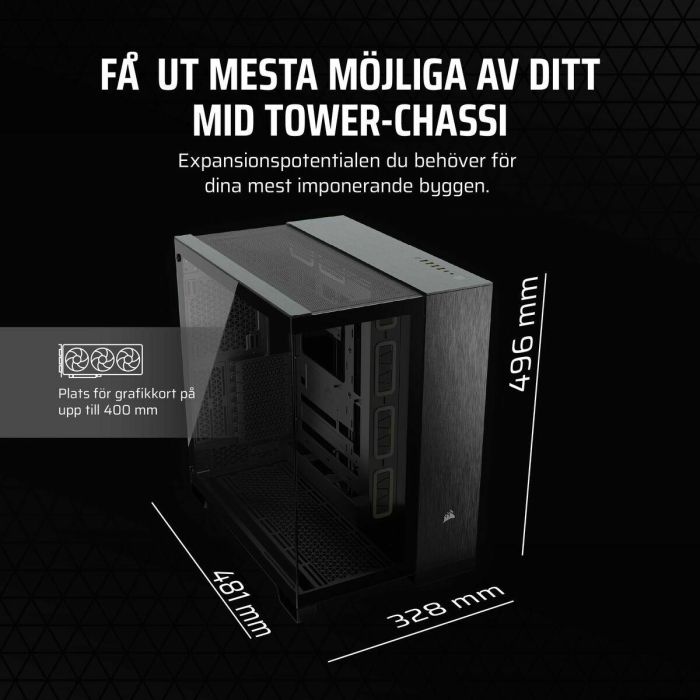 Caja Semitorre ATX Corsair 6500X Negro 13