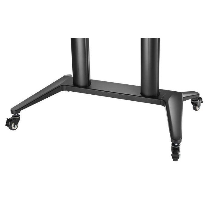 Vivolink Soporte Móvil Pro para TV, hasta 140kg, VESA 1000x600, Carro de Aluminio con Ruedas y Ajuste de Altura para Pantallas Grandes 8