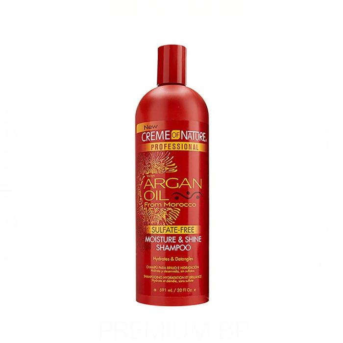 Creme of Nature Champú con Aceite de Argán para Hidratación y Brillo 591 ml