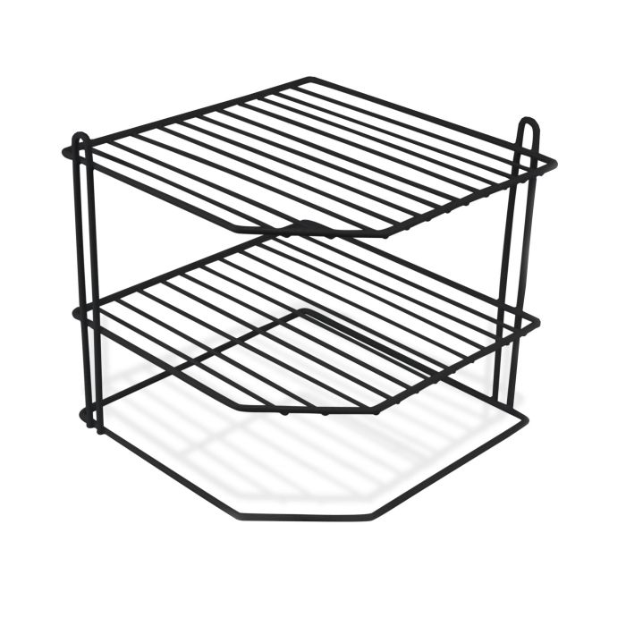 Confortime Estante Rinconera Cocina 22x22x22 cm Black (8 Unidades) 4 Confortime Estante Rinconera Cocina 22x22x22 cm Black (8 Unidades) 4