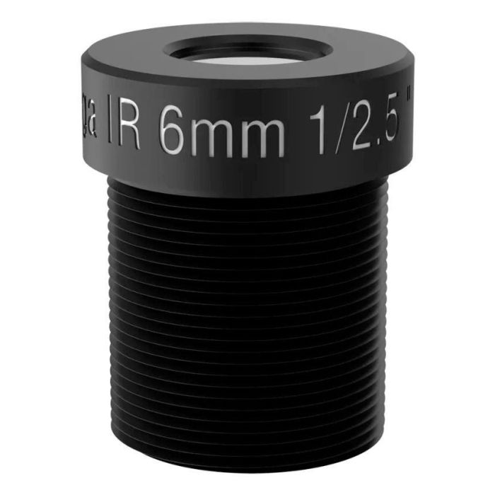 Axis Q6010-E Objetivo Fijo M12 6mm F2.0 para Cámara de Red, 4 Unidades