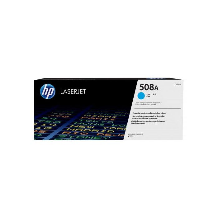 HP Toner 508A Cian para Laserjet M553 - 5.000 páginas