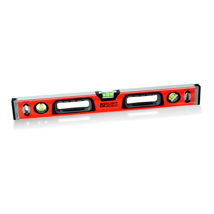 Rubi Nivel Antishock 60cm r76932 - Aluminio, Resistente a Impactos y UV, Niveles Horizontal, Vertical y 45° 0 Rubi Nivel Antishock 60cm r76932 - Aluminio, Resistente a Impactos y UV, Niveles Horizontal, Vertical y 45° 0