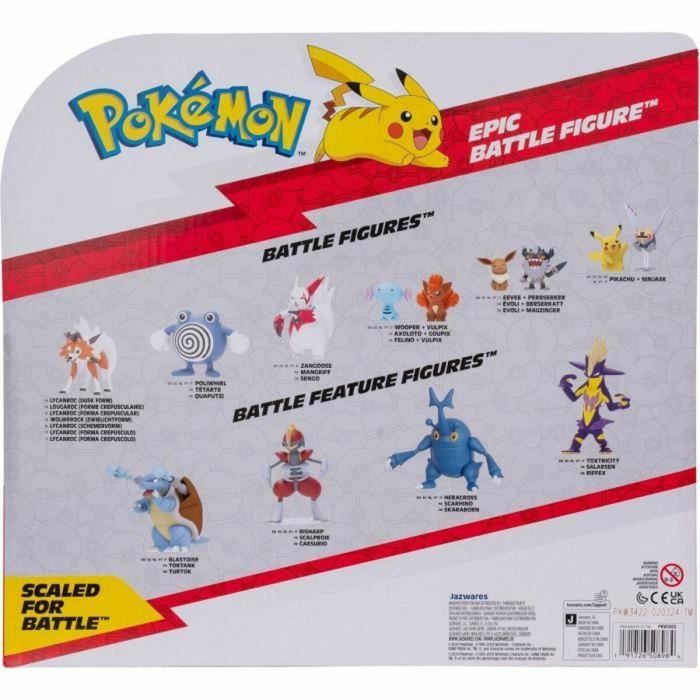 Figura - BANDAI - Pokémon legendario Rexilius - 30 cm, articulada, escala dibujos animados 3