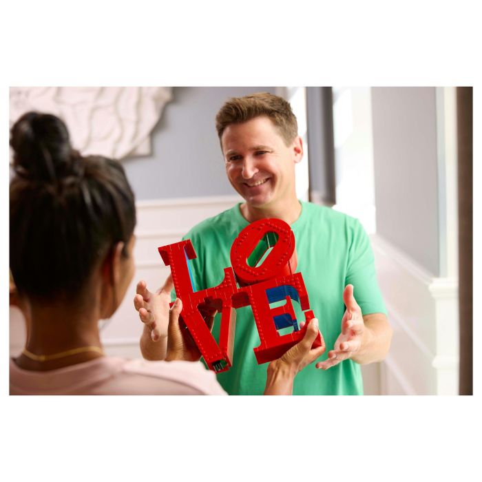 LEGO 31214 Art LOVE Set de Construcción para Adultos - Decoración y Regalo para Parejas LEGO 31214 Art LOVE Set de Construcción para Adultos - Decoración y Regalo para Parejas