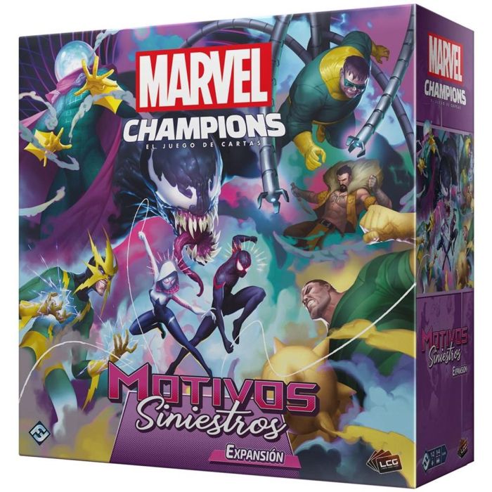 Fantasy Flight Games Marvel Champions Motivos Siniestros MC27ES - Juego de Cartas Expansión Fantasy Flight Games Marvel Champions Motivos Siniestros MC27ES - Juego de Cartas Expansión