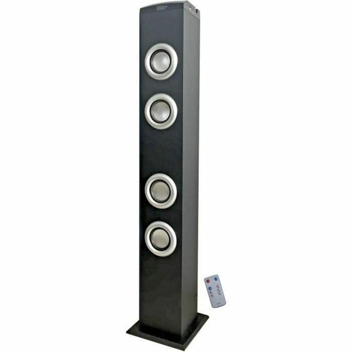 Inovalley HP41-BTH Torre de sonido Bluetooth negra con Radio FM, USB, Micro SD y AUX-IN. Potencia de 60W y control remoto Inovalley HP41-BTH Torre de sonido Bluetooth negra con Radio FM, USB, Micro SD y AUX-IN. Potencia de 60W y control remoto