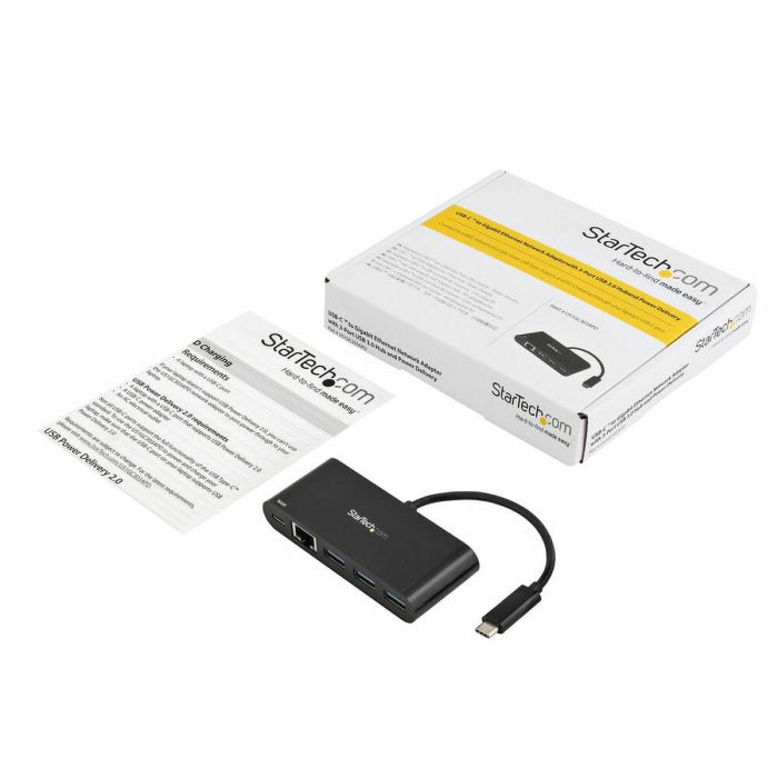 Adaptador de Red Startech US1GC303APD Negro 1 Adaptador de Red Startech US1GC303APD Negro 1