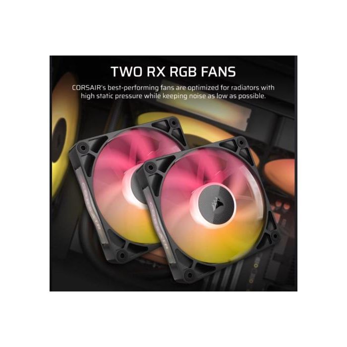 Corsair iCUE LINK TITAN 240 RX LCD Refrigerador de CPU, Ventilador 12cm, LCD, Negro, CW-9061022-WW 0 Corsair iCUE LINK TITAN 240 RX LCD Refrigerador de CPU, Ventilador 12cm, LCD, Negro, CW-9061022-WW 0