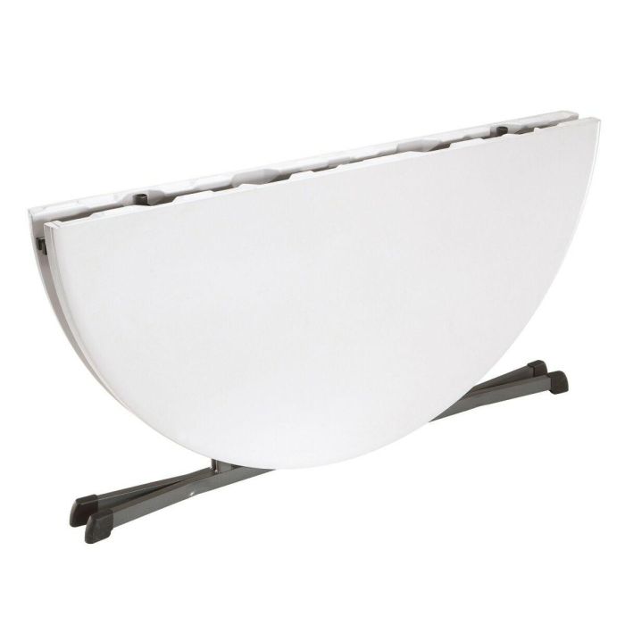 Mesa auxiliar Lifetime Blanco 152 x 75,5 x 152 cm Acero Plástico 2 Mesa auxiliar Lifetime Blanco 152 x 75,5 x 152 cm Acero Plástico 2