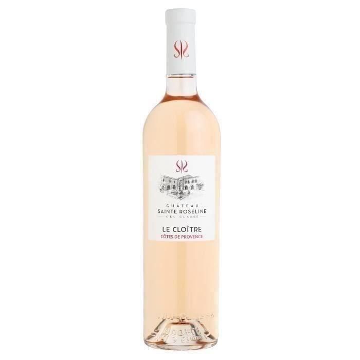 Château Sainte Roseline 2019 Côtes de Provence Cuvée le Cloître Cru Classé - Vino rosado de Provenza