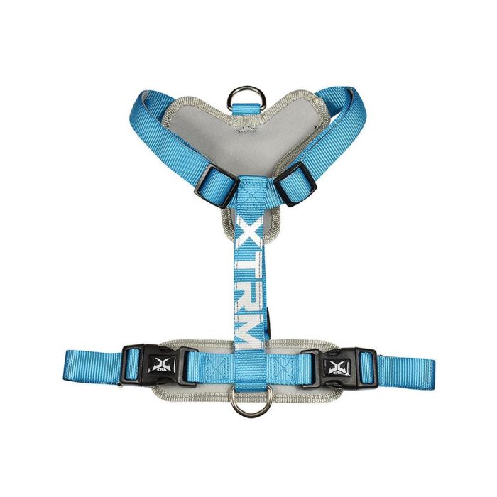 Nayeco Arnés X-trm Cronos Neon Flash 35-60 x 1,5 cm Azul para Perro