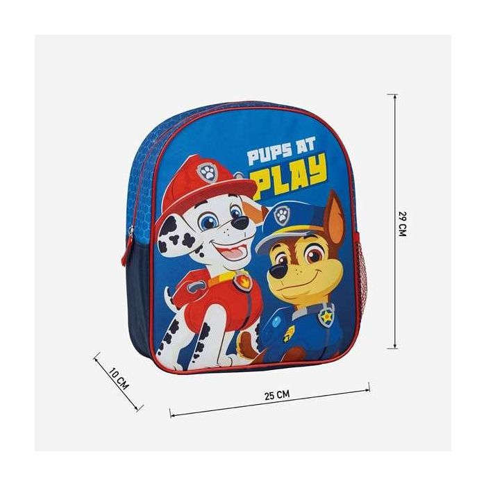 Mochila infantil escolar paw patrol 8.0 x 30.0 x 25.0 cm 4