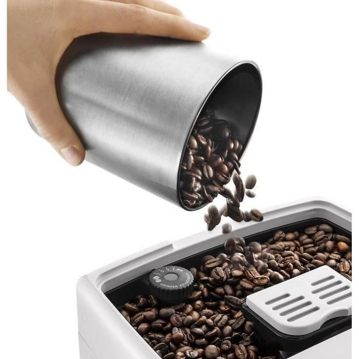 DELONGHI ECAM 350.35.W Molinillo espresso DINAMICA Screen 4 recetas - Blanco 4 DELONGHI ECAM 350.35.W Molinillo espresso DINAMICA Screen 4 recetas - Blanco 4
