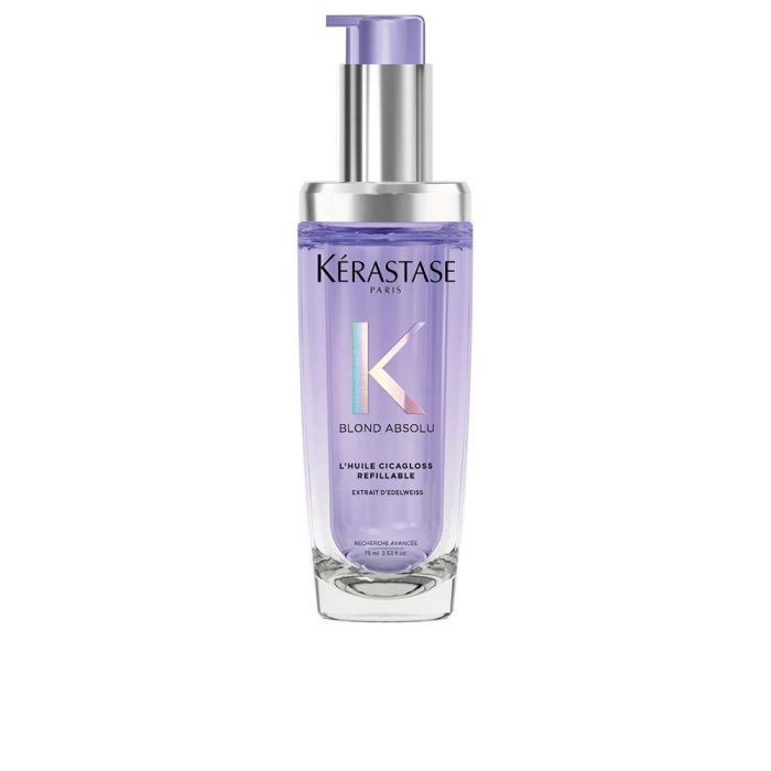Kerastase BLOND ABSOLU Aceite Concentrado Hidratante Recargable 75 ml - Hidratación Profunda y Brillo para Cabello Dañado Kerastase BLOND ABSOLU Aceite Concentrado Hidratante Recargable 75 ml - Hidratación Profunda y Brillo para Cabello Dañado