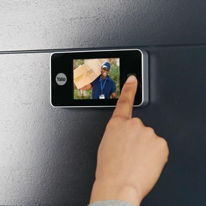 Yale Mirilla digital Pantalla LCD 3.2" para puerta, compatible con grosores de 38-110 mm 1 Yale Mirilla digital Pantalla LCD 3.2" para puerta, compatible con grosores de 38-110 mm 1