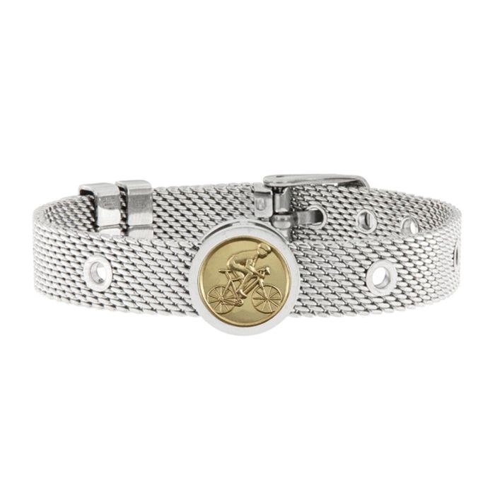 Pulsera Hombre Talent Jewels TJA-1-01-01-1-215 Plateado Pulsera Hombre Talent Jewels TJA-1-01-01-1-215 Plateado