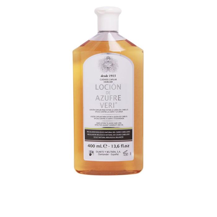 Azufre Veri Locion Anti-Caída 400 ml 0 Azufre Veri Locion Anti-Caída 400 ml 0