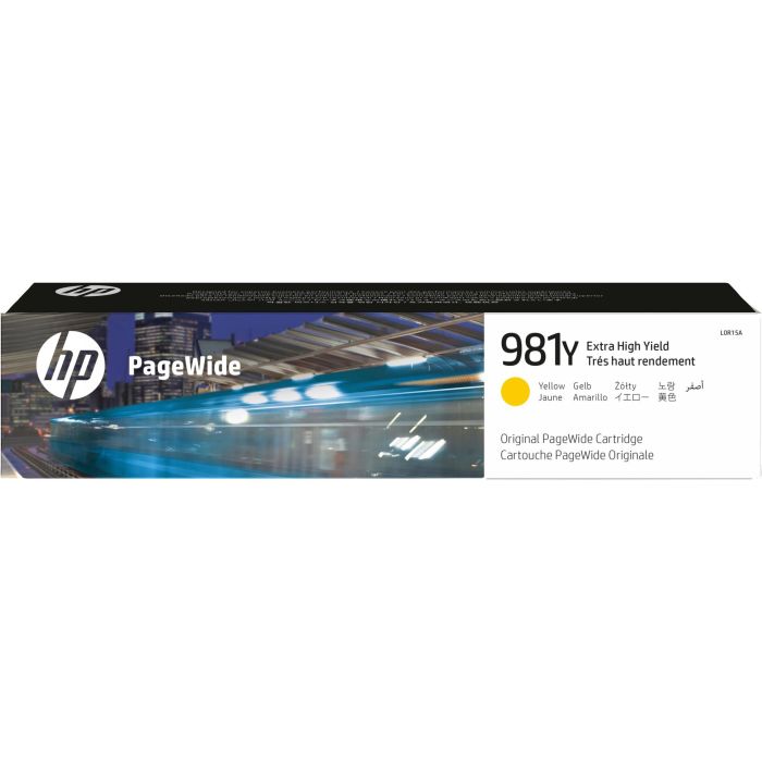 HP L0R15A Cartucho de Tinta Original Amarillo PageWide Extra High Yield 16000 páginas