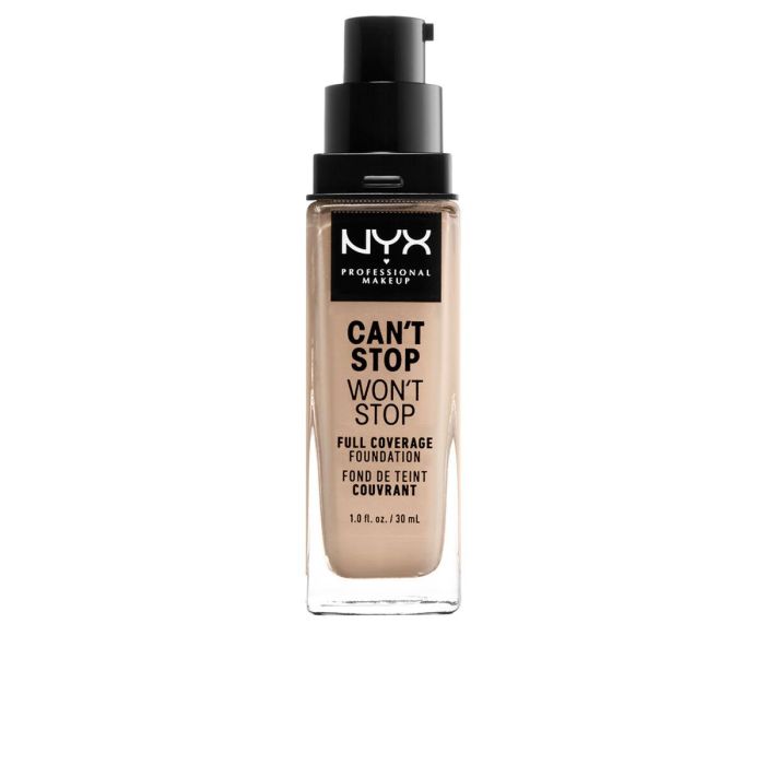 Base de Maquillaje Fluida Can't Stop Won't Stop NYX (30 ml) (30 ml) 13 Base de Maquillaje Fluida Can't Stop Won't Stop NYX (30 ml) (30 ml) 13