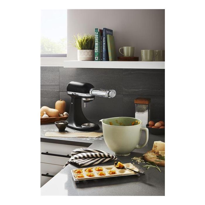 Kitchenaid 5KSM2CB5PSL Bol de Cerámica Sage Leaf Apto Microondas Horno Congelador Lavavajillas Resistente Duradero 5