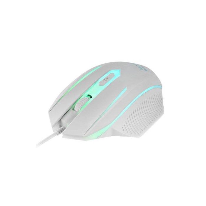 Mars gaming Kit MCP124PROWES Blanco - Pack Gaming 4 en 1 Teclado Ratón Auriculares Alfombrilla RGB 3