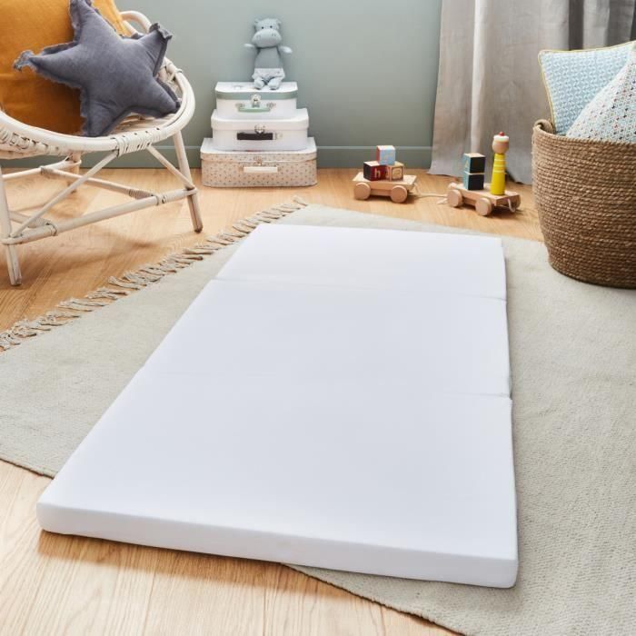 Colchón de viaje para bebé - Plegable - 60x120x4 cm - Plegable: ideal para dormir más - Funda desenfundable 3 Colchón de viaje para bebé - Plegable - 60x120x4 cm - Plegable: ideal para dormir más - Funda desenfundable 3