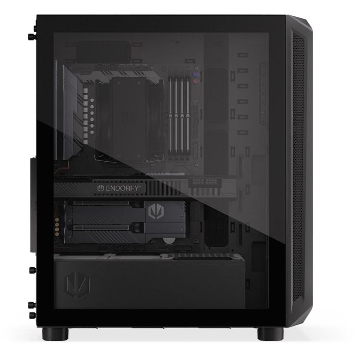 ENDORFY EY2A010 ARX 500 Air TG Black - Caja PC Midi Tower Gaming con Panel y Ventana Lateral de Vidrio Templado 31