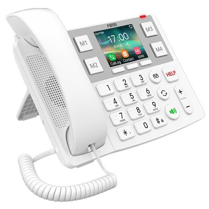 Fanvil X305 Teléfono IP Blanco, 2 líneas, Pantalla LCD 2 Fanvil X305 Teléfono IP Blanco, 2 líneas, Pantalla LCD 2