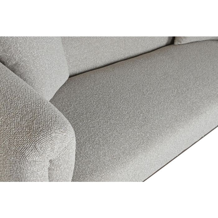 Sofa Scandi DKD Home Decor Crudo Marron 95 x 77 x 220 cm 3