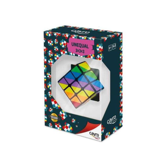 Cubo 3x3 unequal 62 mm en caja 1 Cubo 3x3 unequal 62 mm en caja 1