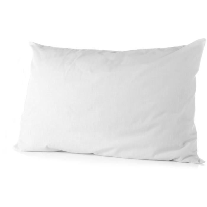 Juego de 2 fundas de almohada - HOME LINGE PASSION - 50 x 70 cm - Blanco 1 Juego de 2 fundas de almohada - HOME LINGE PASSION - 50 x 70 cm - Blanco 1