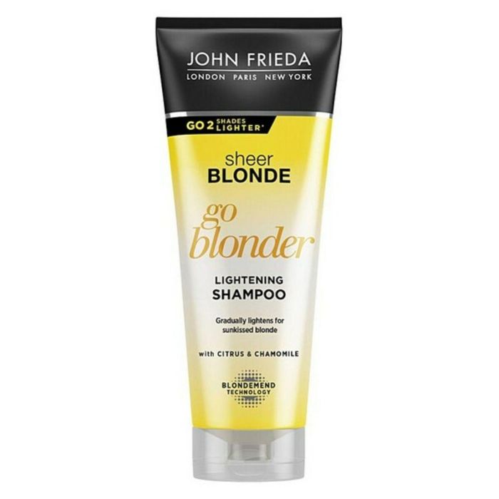 John Frieda SHEER BLONDE Champú Aclarante para Cabellos Rubios 250 ml John Frieda SHEER BLONDE Champú Aclarante para Cabellos Rubios 250 ml