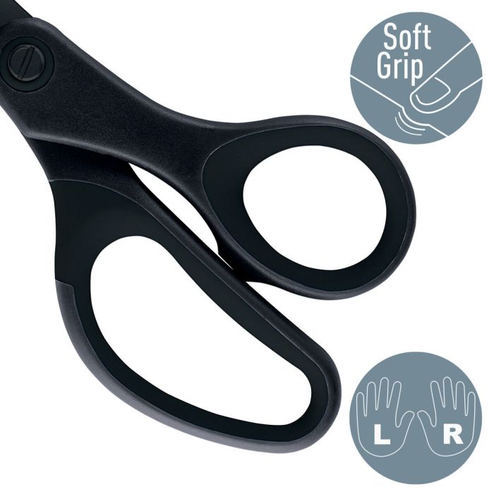 Tijeras Leitz Quality 205 mm Negro 2 Tijeras Leitz Quality 205 mm Negro 2
