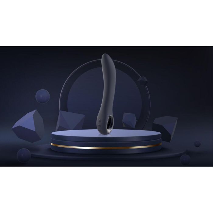 Vibrador Punto G Dream Toys Glam Azul 10 Vibrador Punto G Dream Toys Glam Azul 10