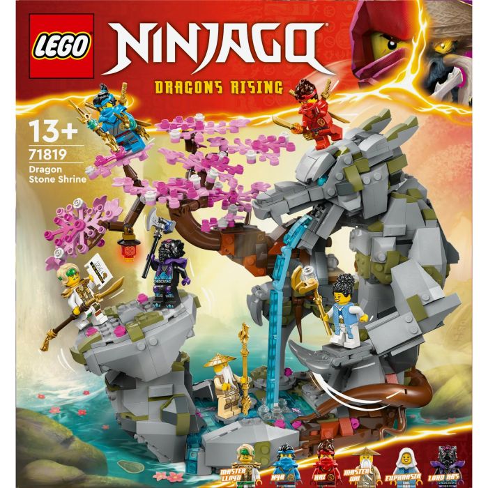 LEGO 71819 NINJAGO Santuario de Roca del Dragón, Juguete de Construcción Ninja, Set con 6 Minifiguras 11 LEGO 71819 NINJAGO Santuario de Roca del Dragón, Juguete de Construcción Ninja, Set con 6 Minifiguras 11
